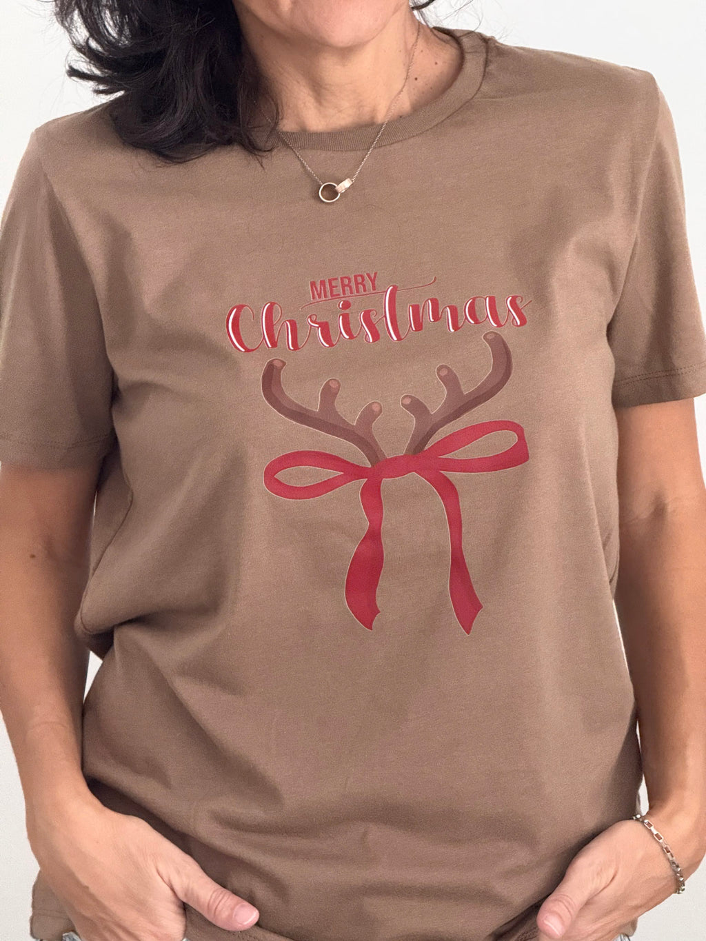 Reindeer Bow T-shirt