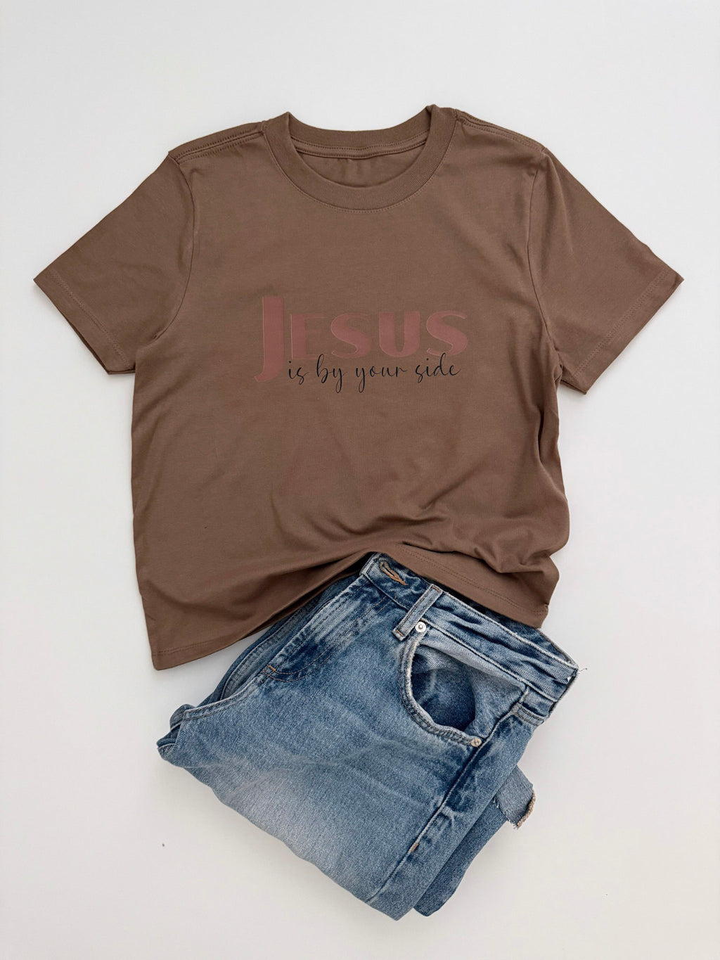 Jesus is by your side T-shirt